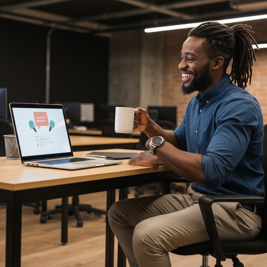 Successful African freelancer